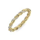 Braided Wedding Band